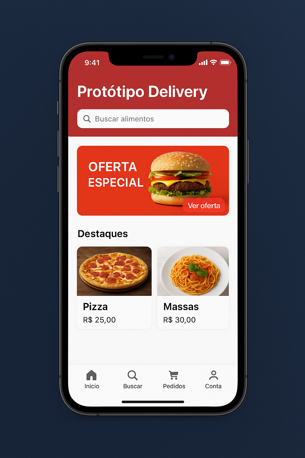 Protótipo de aplicativo dlv